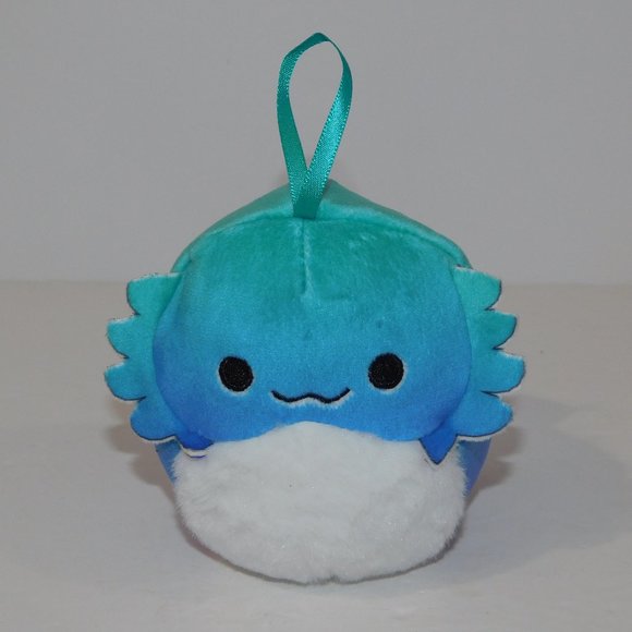 Kellytoy Squishmallows Cella Blue Bearded Dragon Christmas Ornament 5" - Picture 1 of 5